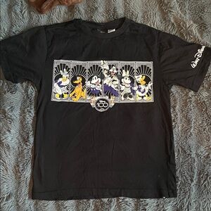 Disney Black and White Graphic Tee